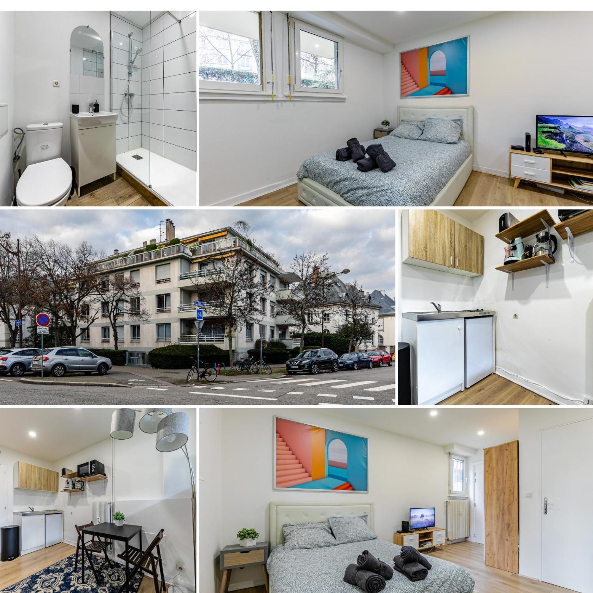 Strasbourg Chaleureux Studio, Orangerie Bagian luar foto